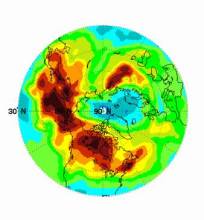 空間中心紫外臭氧探測儀監測到北極“臭氧洞” 引發環境監測新關注
